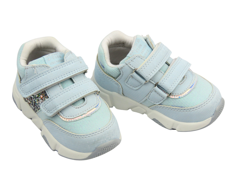 Dětské tenisky – American Club XD 45/22, světle modré