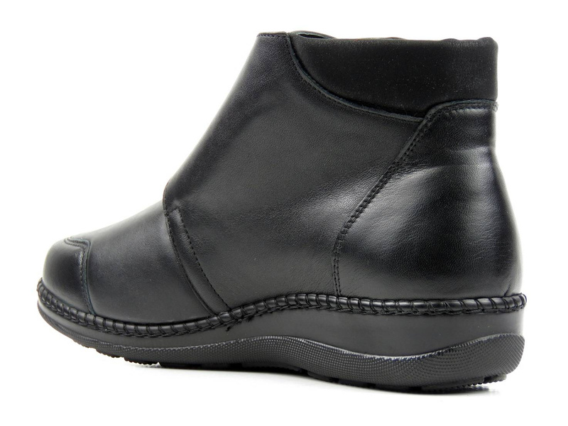 Dámské kotníkové boty vysokého střihu (H) - AXEL KOSELA 1726/9726, černé