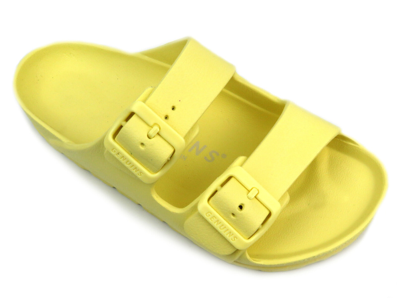 Dámské žabky na platformě - American Club NH154/24, béžové