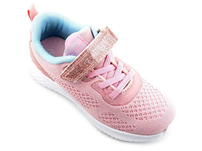 Dětská sportovní obuv, tenisky - American Club ES 26/21, růžové