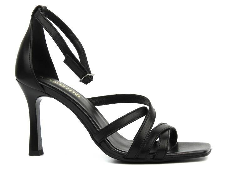 Dámské sandály na podpatku - UNCOME 38400, černé