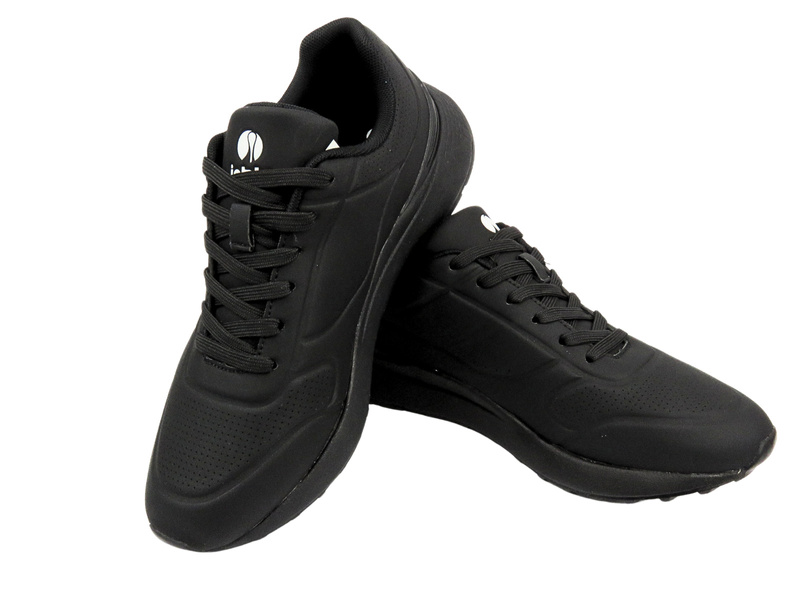 Pánské sportovní boty na šněrování černé Inblu IU-11