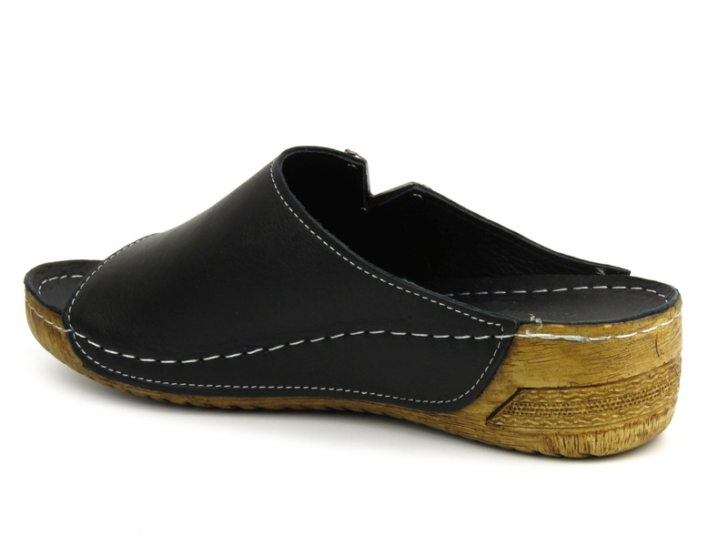 Dámské zdravotní žabky s korkovou stélkou - Inblu VR7B, bílá