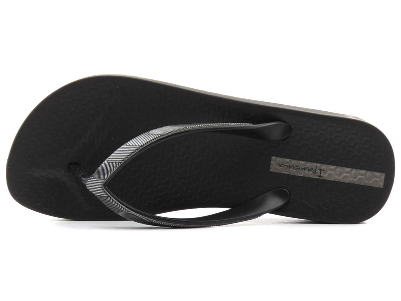 Dámské gumové žabky na klínku - IPANEMA 83175, černé