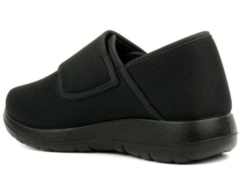 Pantofle, dámská zdravotní preventivní obuv Novinky 23SP02-5799, černá