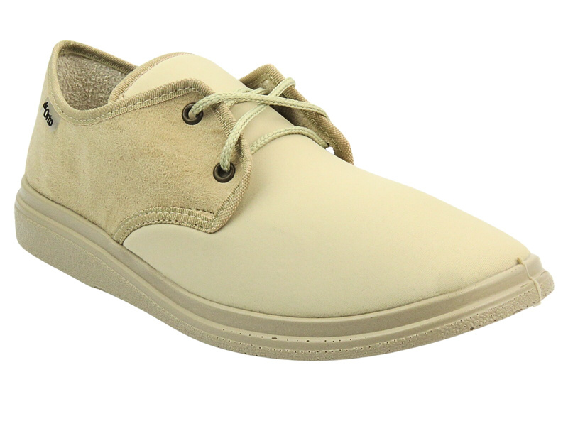 Pánská profylaktická ortopedická obuv Befado dr Orto 990M002 Beige Šněrovací obuv