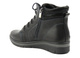 Kožené dámské kotníkové boty polské značky HELIOS KOMFORT 562 černé barvy
