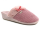 Teplé dámské pantofle, puberťačky - americké SL05/23, růžové