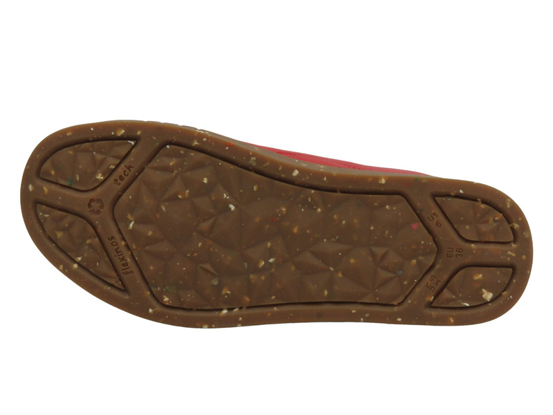 Kožené dámské polobotky Sokolski BK 111, červené