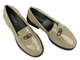  Elegantní dámské polobotky Vinceza 58409, lakovaná khaki