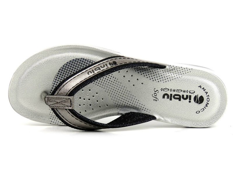 Dámské sportovní žabky - INBLU DD-07, černé