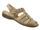Dámské kožené sandály Helios Comfort 159, béžové