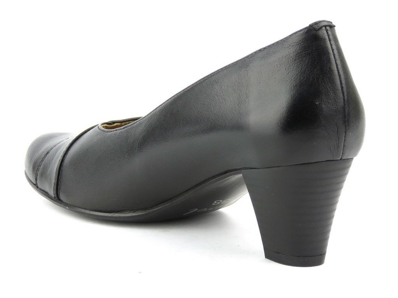 Kožené lodičky - AXEL 1595, černé