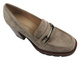 Elegantní dámské boty na kostce - Potocki 24-12040, khaki