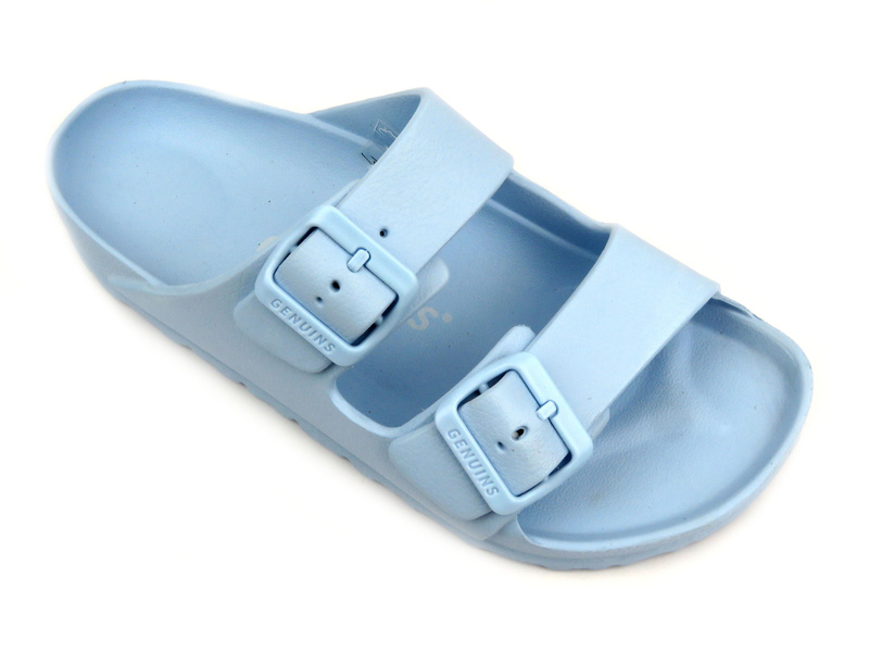 Dámské žabky na platformě - American Club NH154/24, béžové