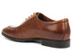 Elegantní pánské polobotky, brogues, oxfordky Brooman T127-353-A06, hnědá barva