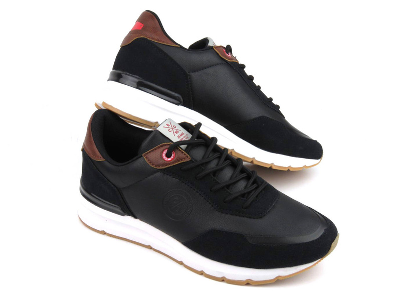 Tenisky. pánská sportovní obuv s Memory Foam - CROSS JEANS II1R4011C, černá