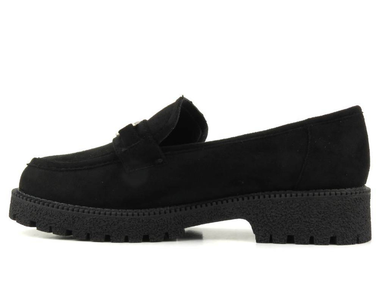 Dámské boty a mokasíny se silnou podrážkou - Potocki 21047, černé