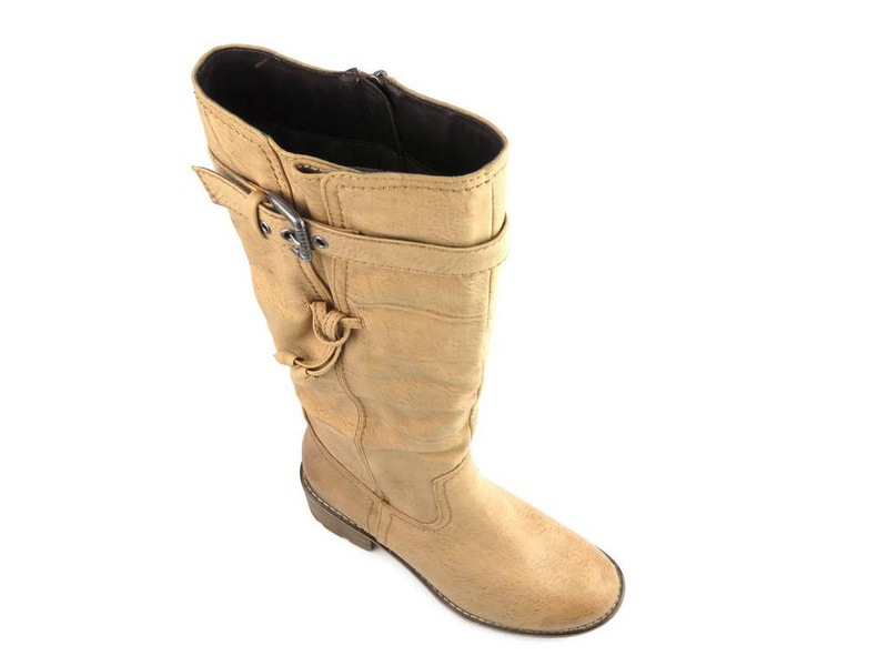 Dámské holínky - MARCO TOZZI 2-25832-37, světle hnědé