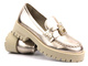 Dámské boty a mokasíny s drážkovanou podrážkou - CheBello 4291, zlatá