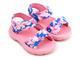 Dětské pěnové sandály na suchý zip - AXIM 2234, růžové