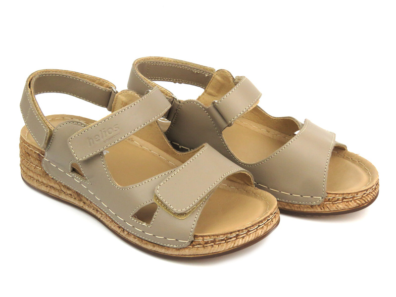 Helios 638/2 dámské sandály, černé