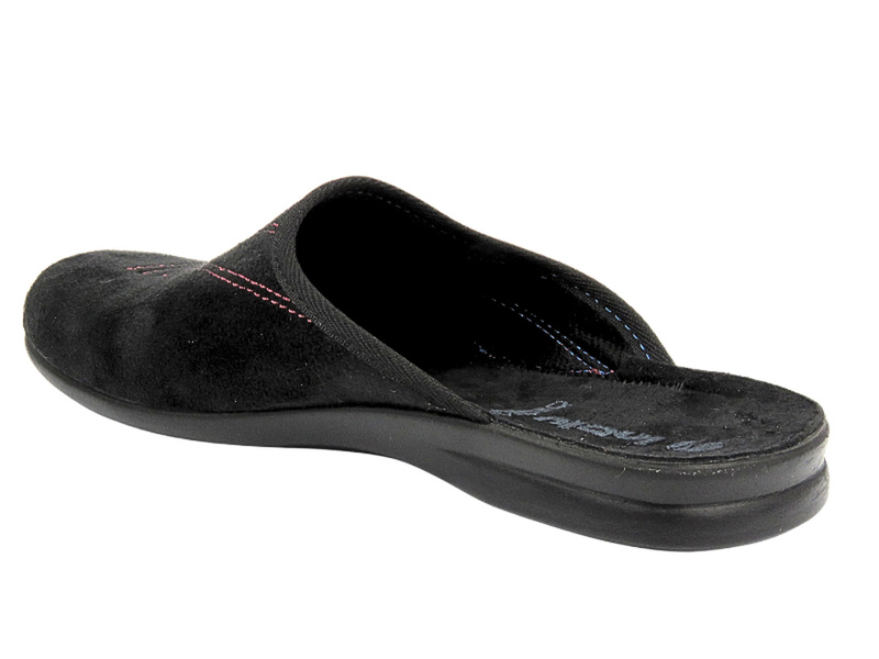 Pánské pantofle s měkkou stélkou - INBLU OG-2J, černé