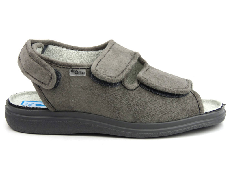 Pánské preventivní a zdravotní sandály Befado dr Orto 676M006, šedé