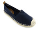 Dámské espadrilky s copánkovou podrážkou - BIG STAR HH274500, tmavě modrá