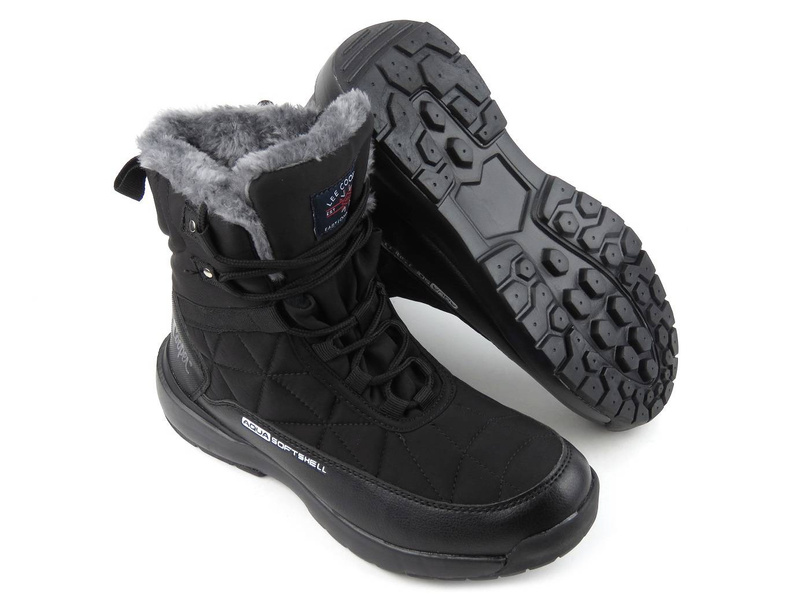 Dámské sněhule Aqua Soft Shell - LEE COOPER LCJ-21-17-0590L, černé