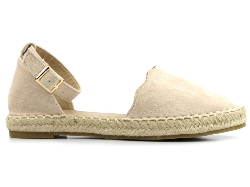 Espadrilky, dámské sandály Evento 22SD35-4591, béžové
