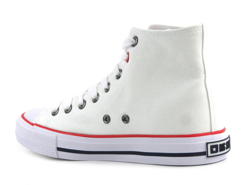 Dámské vysoké tenisky - Big Star TT274026, bílé