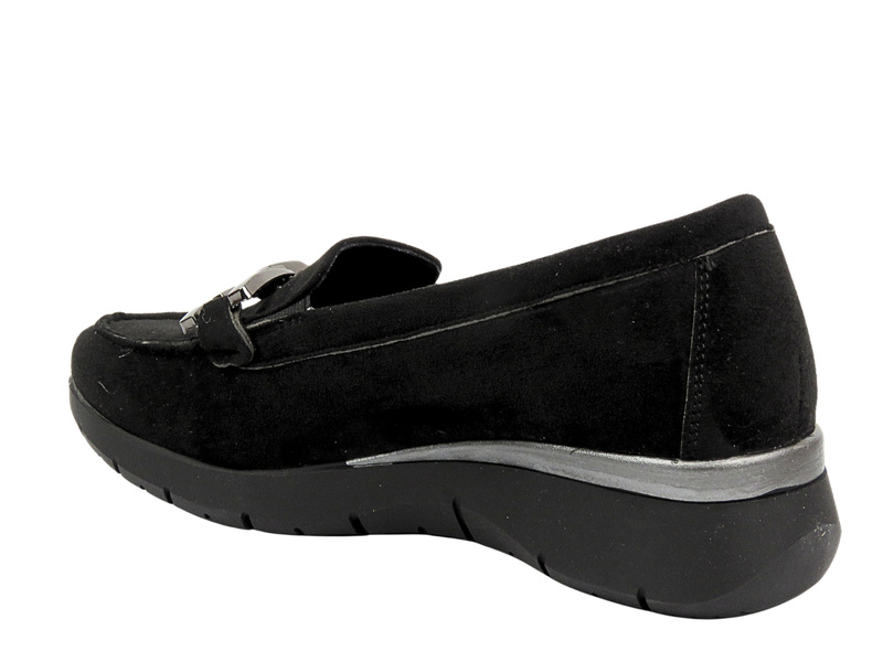 Dámské černé mokasíny Inblu IC-20