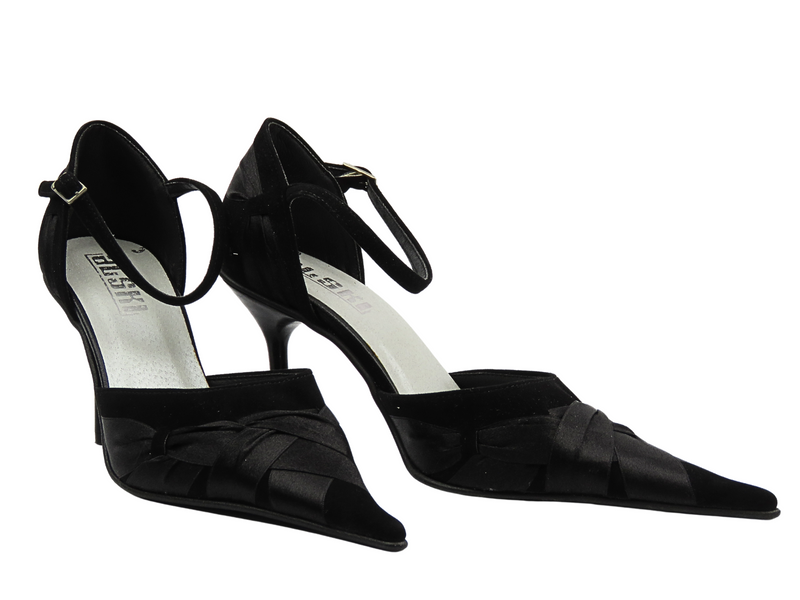 Elegantní lodičky na podpatku – ALSKI 227 Černé