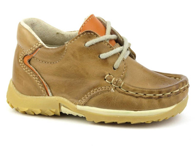 Dětské kožené boty pro kluky - Helios 007
