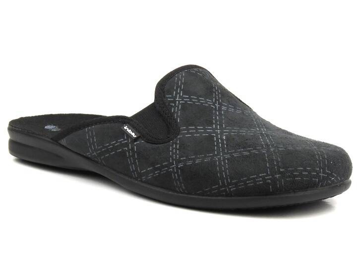 Pánské pantofle s měkkou vložkou - INBLU OG-1D, černé