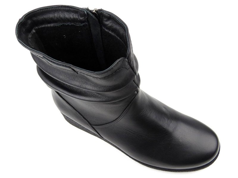 AXEL Kosela 9092 zateplené dámské kozačky, černé