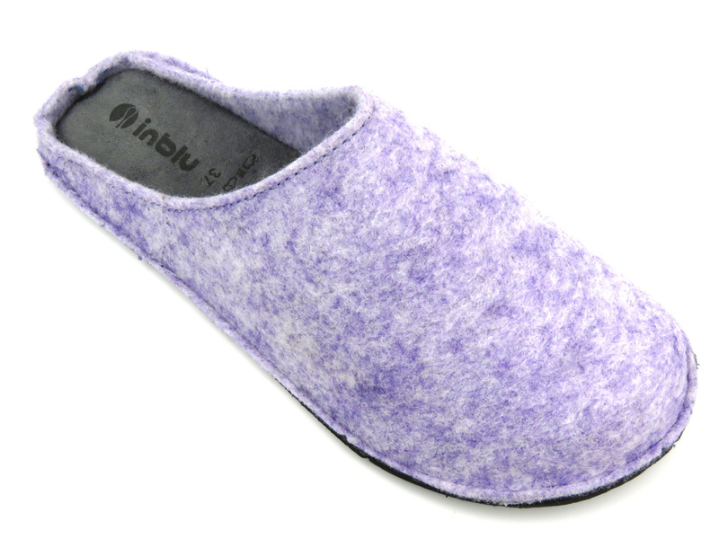 Dámské pantofle s ozdobnými krystaly - INBLU BS-46, modré