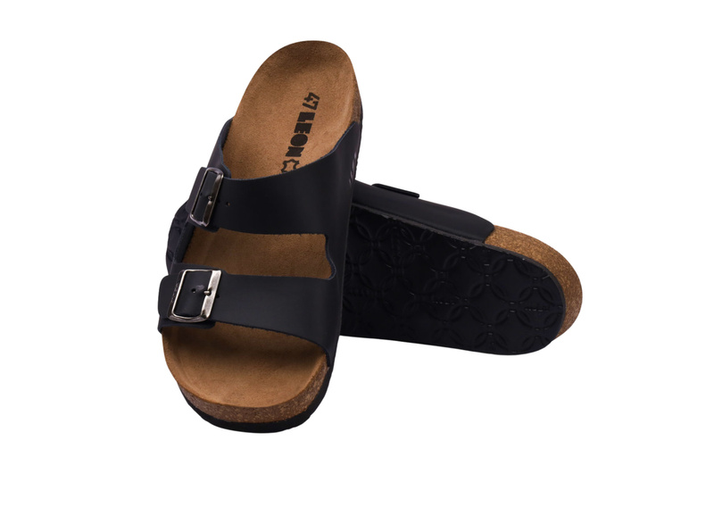 Pánské pantofle Leon 4703 černé