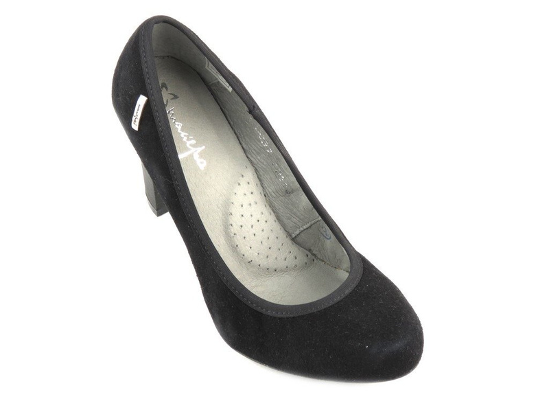 Lodičky na vysokém podpatku - Maciejka 03037, černé