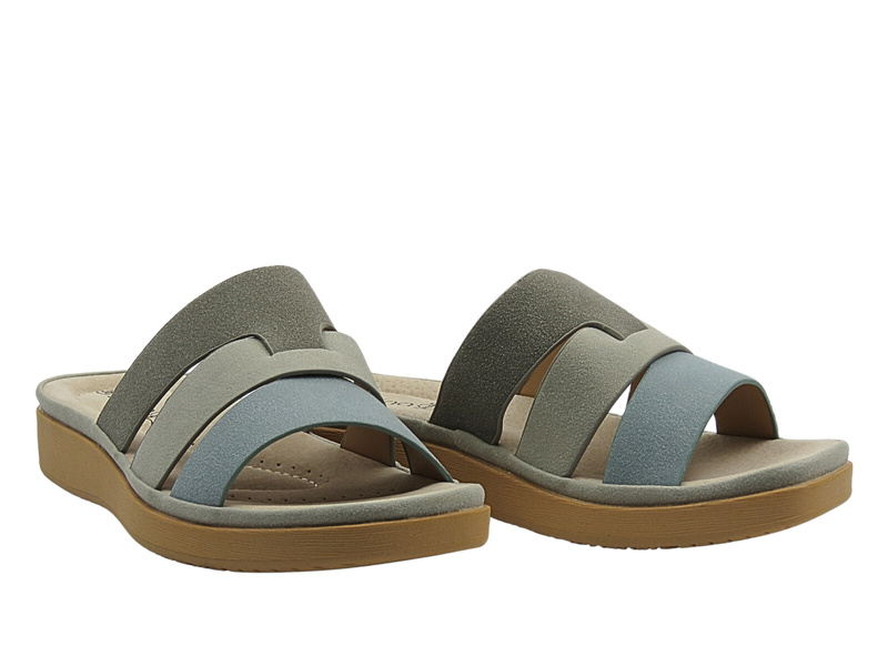 Dámské modré pantofle Scalina 834369 – Stylový design
