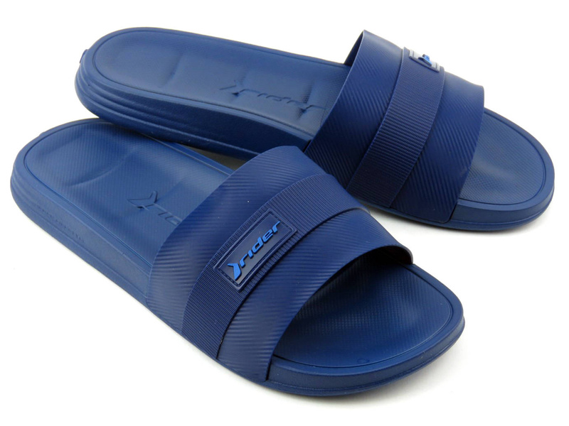 Pánské bazénové a plážové žabky RIDER 11679, modré