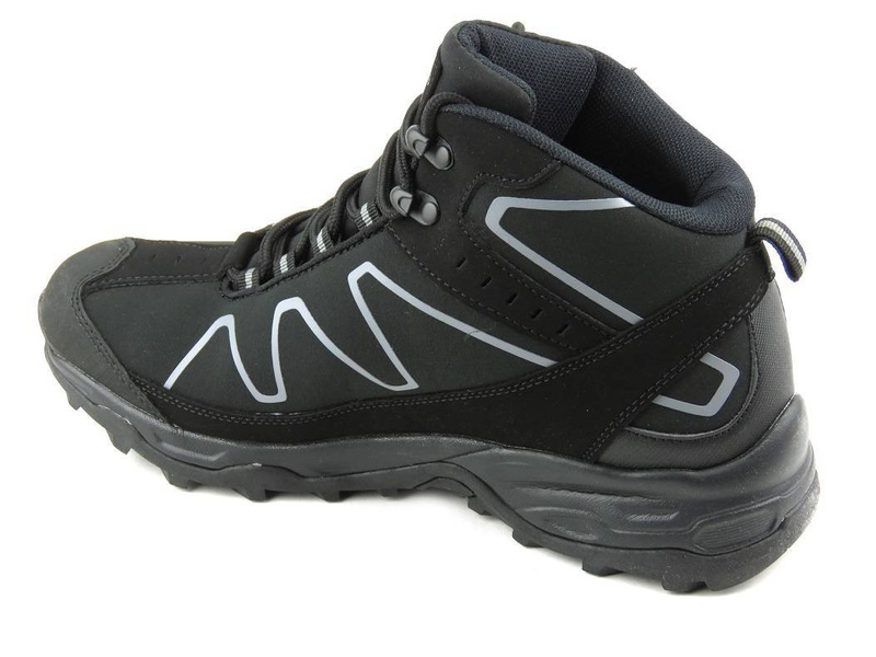 Pánské vysoké trekingové kalhoty DK Aqua SoftShell 2147, černé