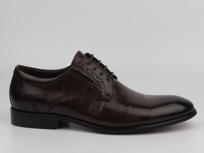 Elegantní pánské kožené boty - JOHN DOUBARE J1846-206-A33, černá