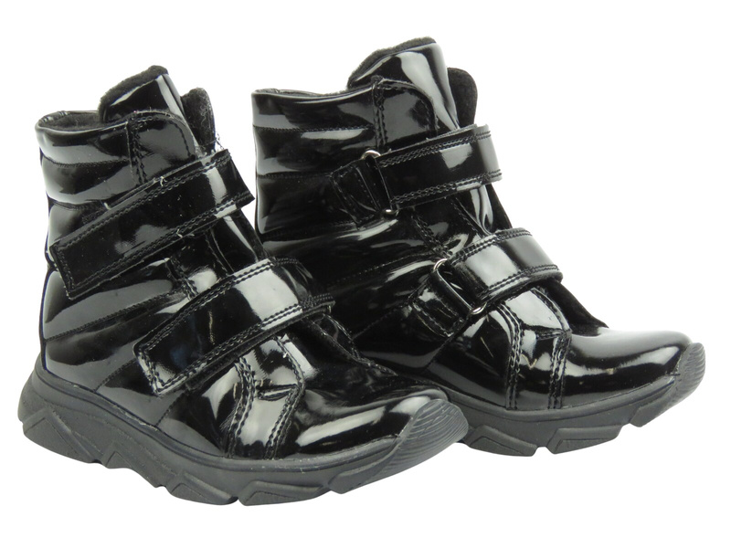 Dívčí kotníkové boty Kornecki 06600, černé