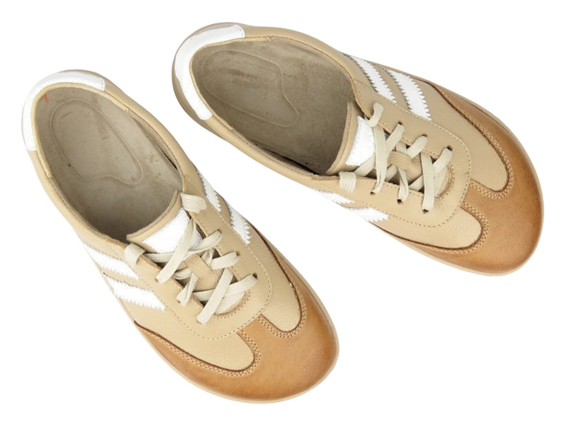 Dámské barefoot boty z pravé kůže Helios Komfort 469, světle hnědé