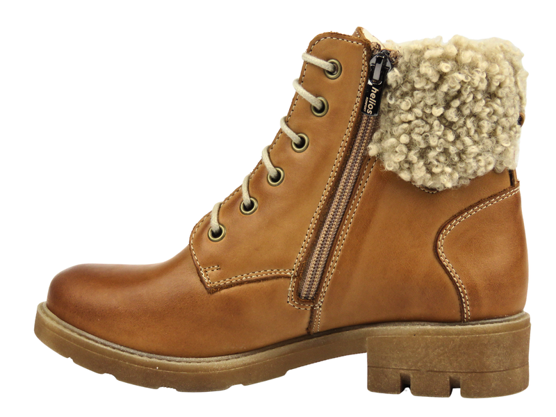 Dámské trekové trapery Helios Komfort 565, hnědé