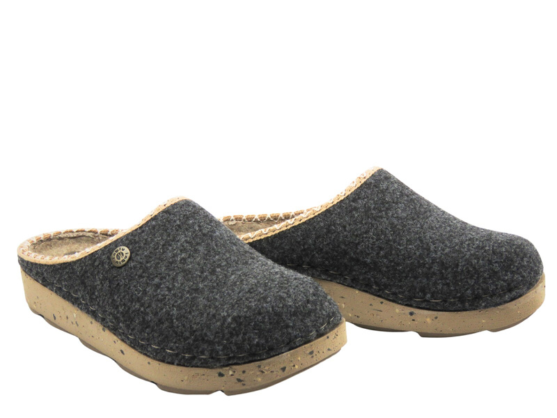 Dámské filcové pantofle Inblu ED-31 šedé