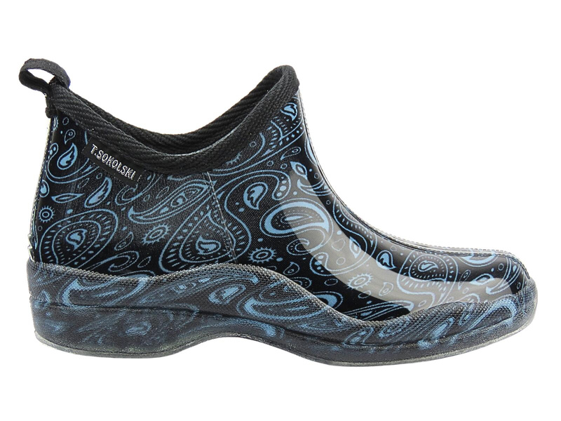 Dámské galoše, nepromokavé boty Chelsea - WOJTYŁKO 2209, černé