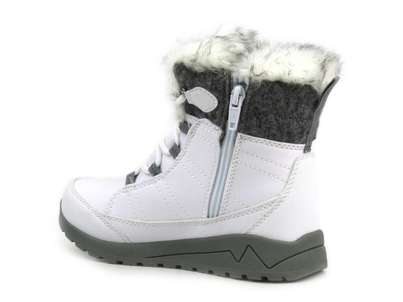 Dětské sněhule - AMERICAN CLUB SN 39/23, bílé